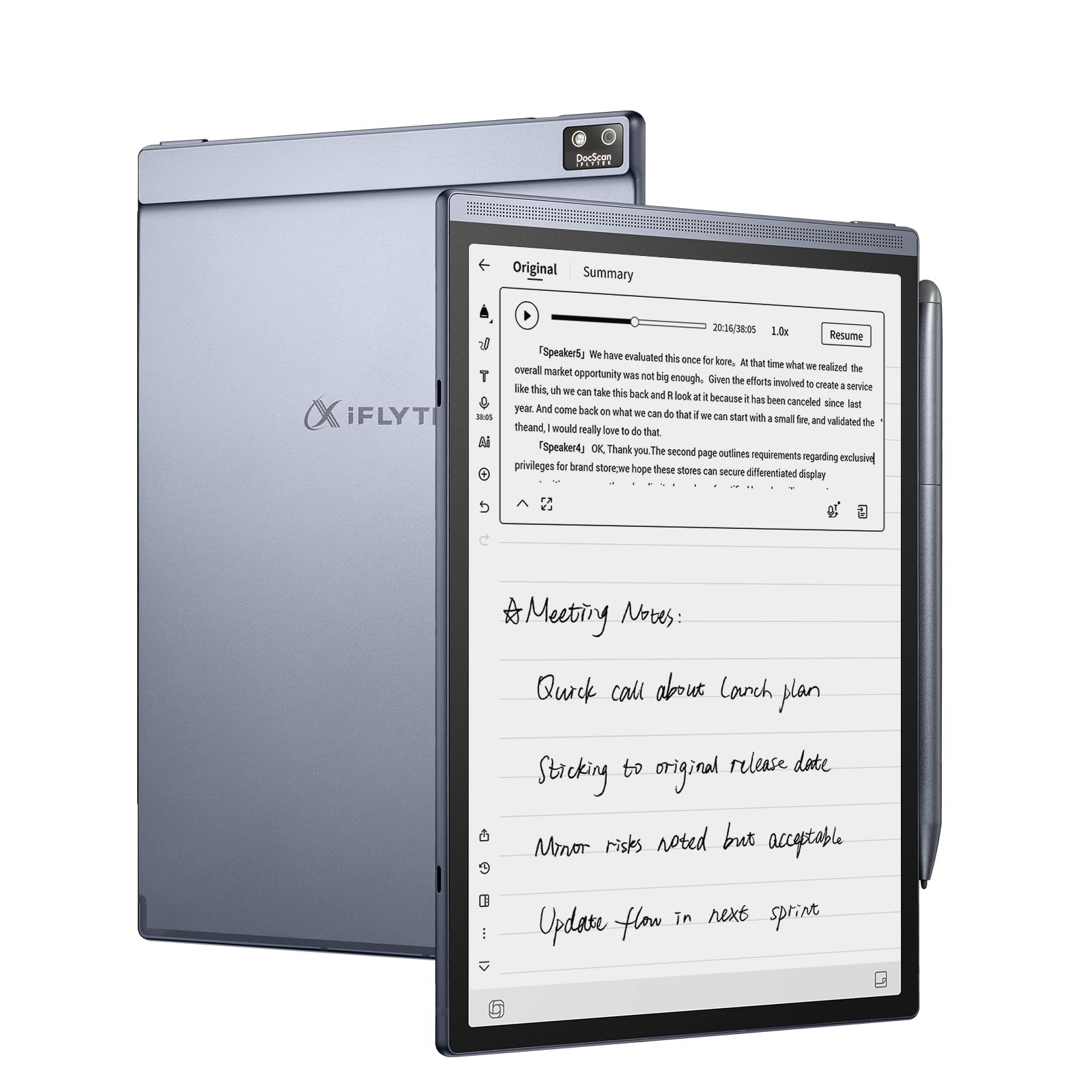 Amazon.co.jp: iflytek AINOTE Air 2 ペーパータブレット 8.2インチ AI